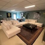 EasySofa - Popoline - Licht Grijs - Hoekbank