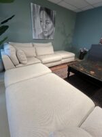 EasySofa - Popoline - Licht Grijs - Hoekbank - Afbeelding 3